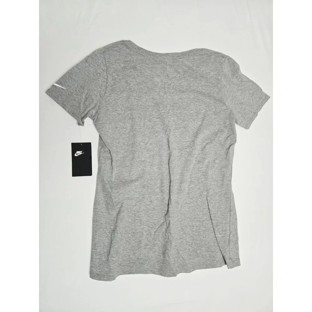 Nike t shirt Grey Heather‎ NWT sz Large Women's Athletic Cut